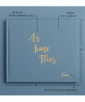 As Time Flies - Baby Record Book - Dream Blue