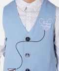 Blue Mickey Waistcoat