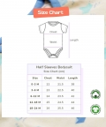 Half Sleeves Bodysuit - Paper Boat