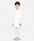 Full Sleeve Sherwani for Boys-White