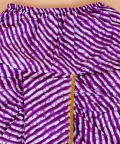 Front Open Cotton Full Sleeve Kurta with Dhoti- Purple
