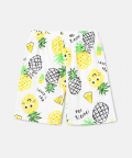 Cute Pineapple Print Short Set