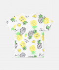 Cute Pineapple Print Short Set