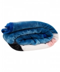 Crown Panda Blue Blanket