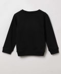 Black Embroidered Sweat T-Shirt
