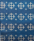 Blue Tie Dye Printed Kurta Set