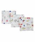 Nature And Wanderlust Multicolour 3 Pk Muslin Swaddle