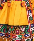 Navratri Embroidered Kediya With Dhoti And Cap