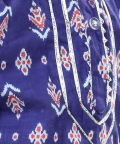 Pure Cotton Full Sleeve Dhoti Kurta For Boys- Purple