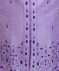 Boys Embroidered Full Sleeve Sherwani with Pajama  Purple