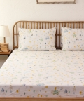 Koorma Single Bedsheet & 1 Pillow Cover