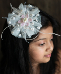 Net Lace Flower Hairclips 