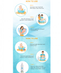 Tear-Free Bathing Combo For Baby With Body Wash (250ml) & Tear-Free Shampoo (250ml)