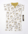 Baby Bamboo Romper-Mighty Lion