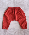 Whitewater Kids Unisex Organic Checks Print Angarakha Top Red Pants