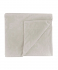 Baby Moo Alphabet Cream Soft Embossed Blanket