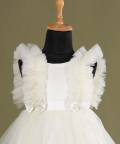 Off-White Bow Dress
