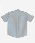 Classique Shirt Blue And Grey Stripes