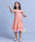 Coral Shifali Dress