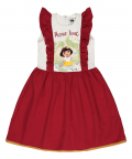 Dora Picnic Time Red Frill Dress