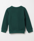 Emerald Green Embroidered Sweat T-Shirt