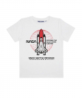Nasa Neon Red Space Shuttle Programme T-shirt