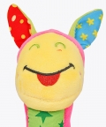 Smiling Star Pink Rattle