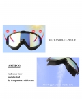 Full Vision Swimming Goggles With Integrated Earplug