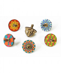 Spinning Tops - Set of 6 DIY Spin Top