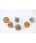 Spinning Tops - Set of 6 DIY Spin Top