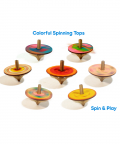 Spinning Tops (Solar System) - Pack of 24 (2 Tops Per Pack)