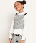 Checkered Charms Top