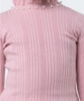 One Friday Pink Solid Jumper For Baby Girls