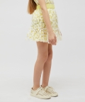 Yellow Ruffles Skirt