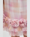Pink Ruffle Skirt