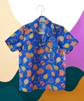 I-Peel-Good Printed Cotton Hawaiian Shirt