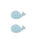 Blue Whale Kurta Button