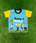 Happy Holi Kids Playground Co-Ord Set