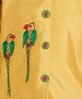 Yellow Parrot Bandhgala Set 