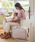 Delia Pink Travel Holiday And Maternity Bag