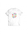Multi Color Hands Holi T-Shirt 