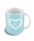 White Heart&s Coffee Mug