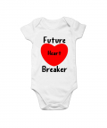 Future Heart Breaker Valentine&s Romper