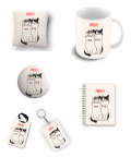 Cat Couple Theme Goodie Bags 