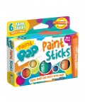 Paint Pop Classic 6 Pack Quick Dry Paint Sticks 


