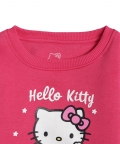  Hello Kitty Girls Sweatshirt Fuchsia 