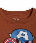 AvengersBoys Sweatshirt Brown 