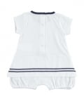 Combed Cotton Jersey Romper For Baby Girls