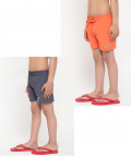 Orange & Grey Reversible Shorts