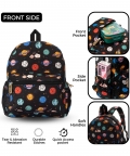 Galaxy Print School Backpack 3 To 7 Years